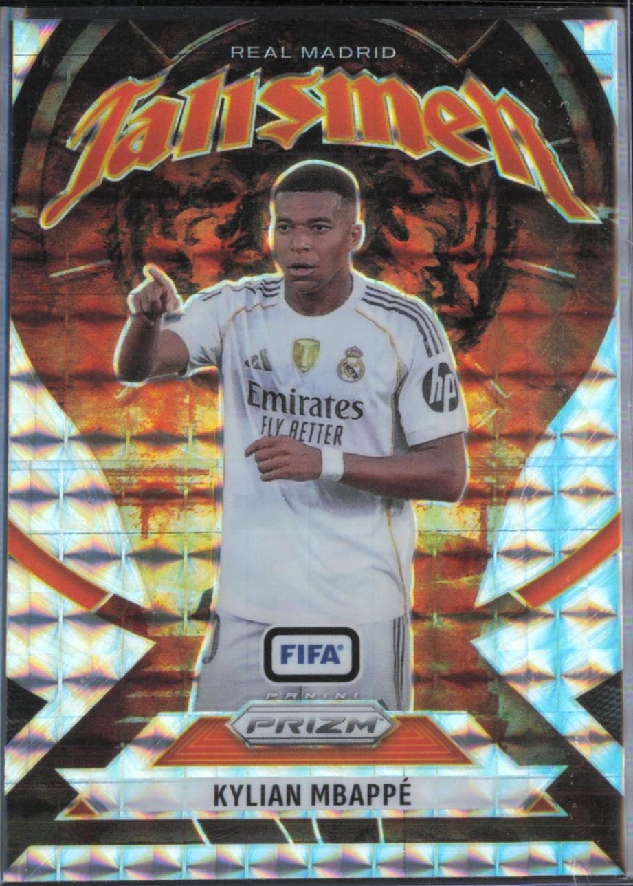 2025 Panini Prizm FIFA Talismen Kylian Mbappe [Mosaic] #15 card