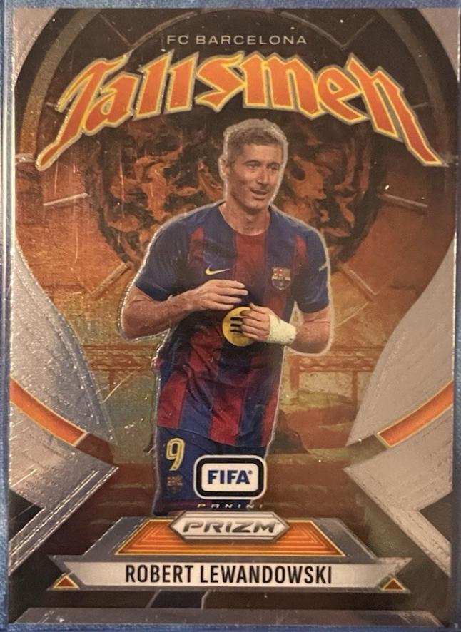 2025 Panini Prizm FIFA Talismen Robert Lewandowski #16 card