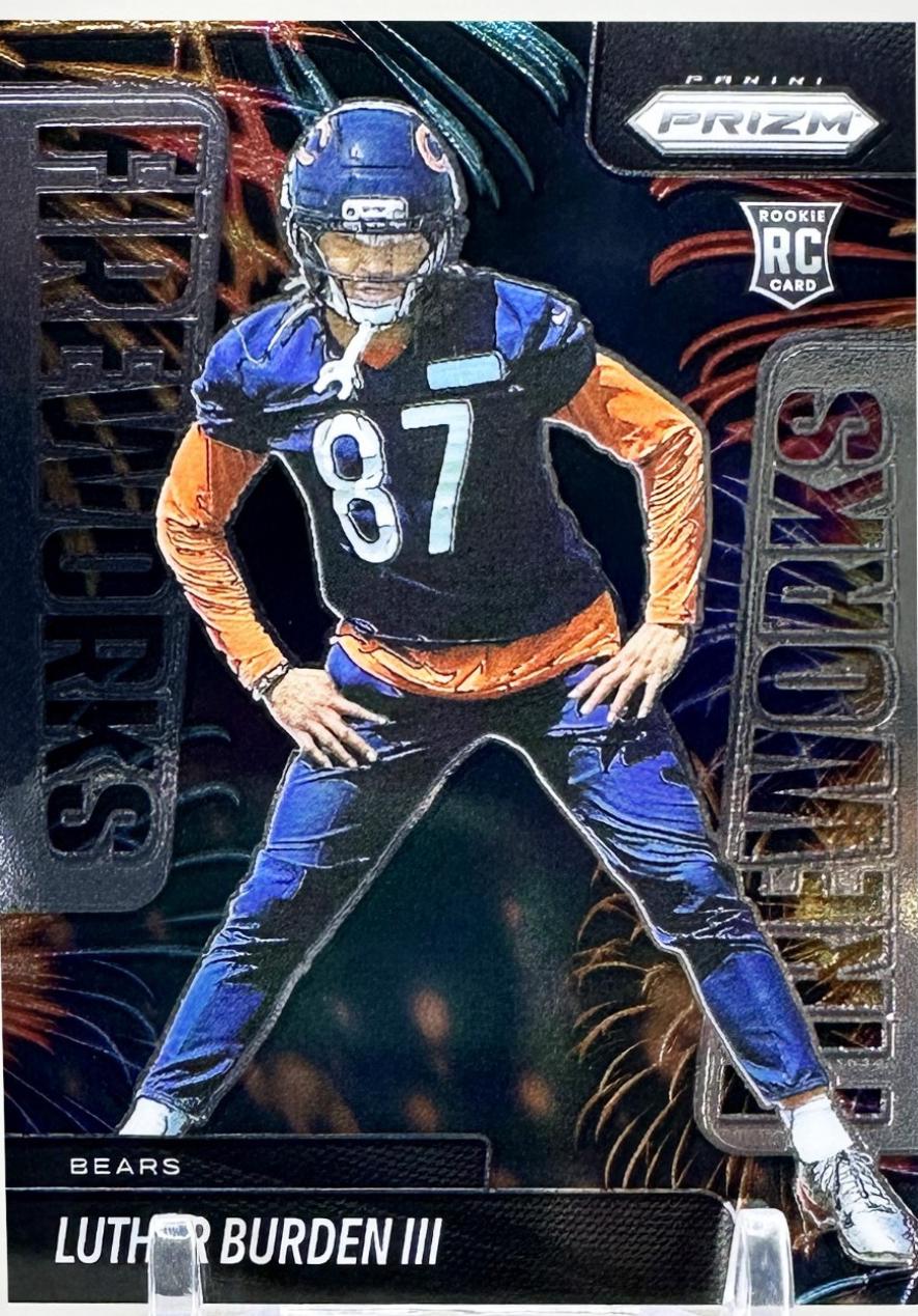 2025 Panini Prizm Fireworks Luther Burden III #20 card