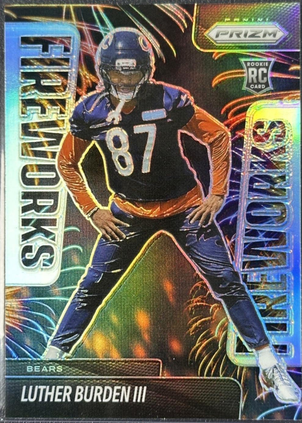 2025 Panini Prizm Fireworks Luther Burden III [Silver] #20 card