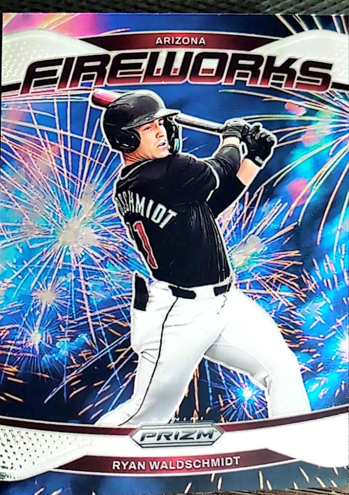 2025 Panini Prizm Fireworks Ryan Waldschmidt #1 card