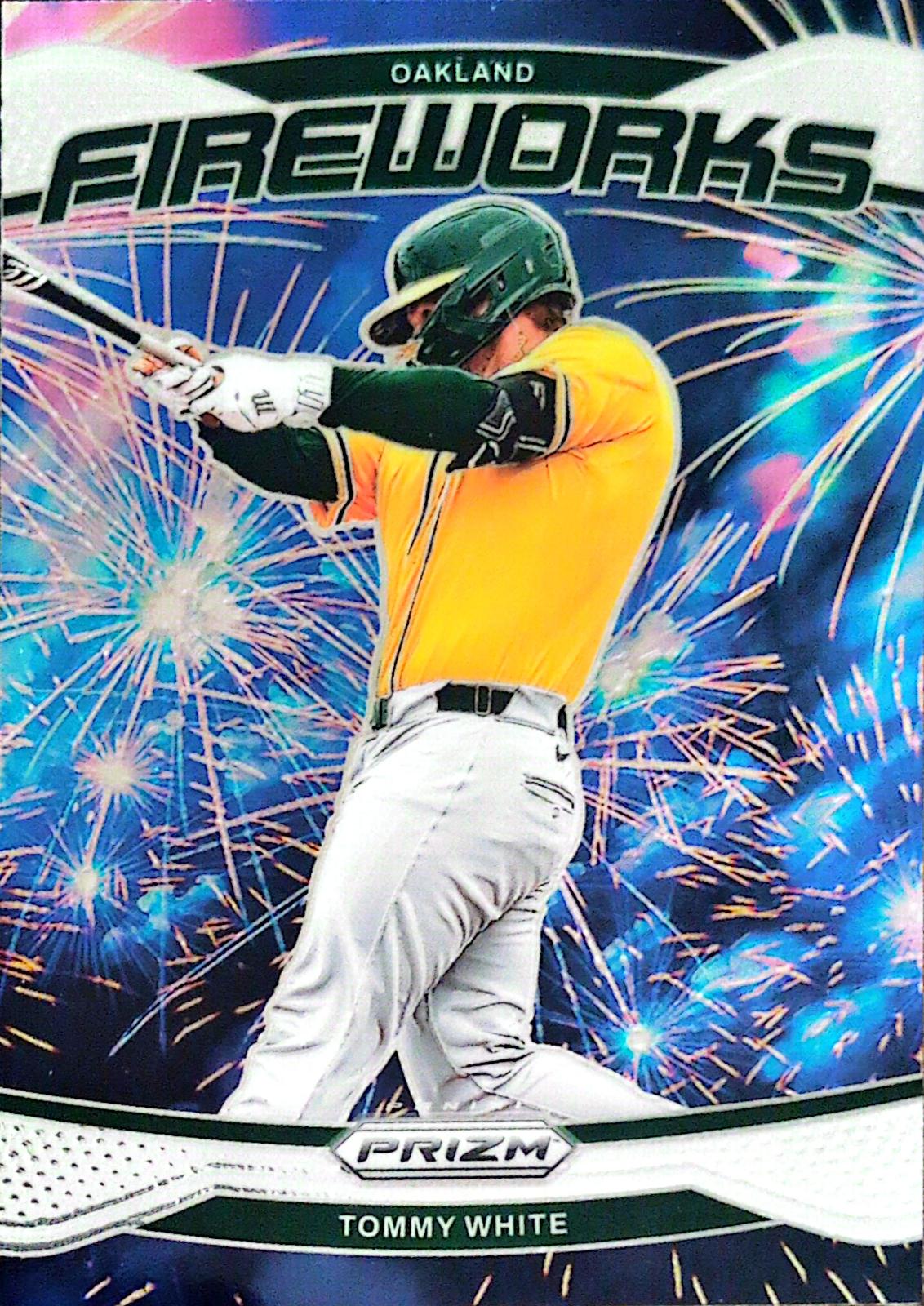 2025 Panini Prizm Fireworks Tommy White #6 card