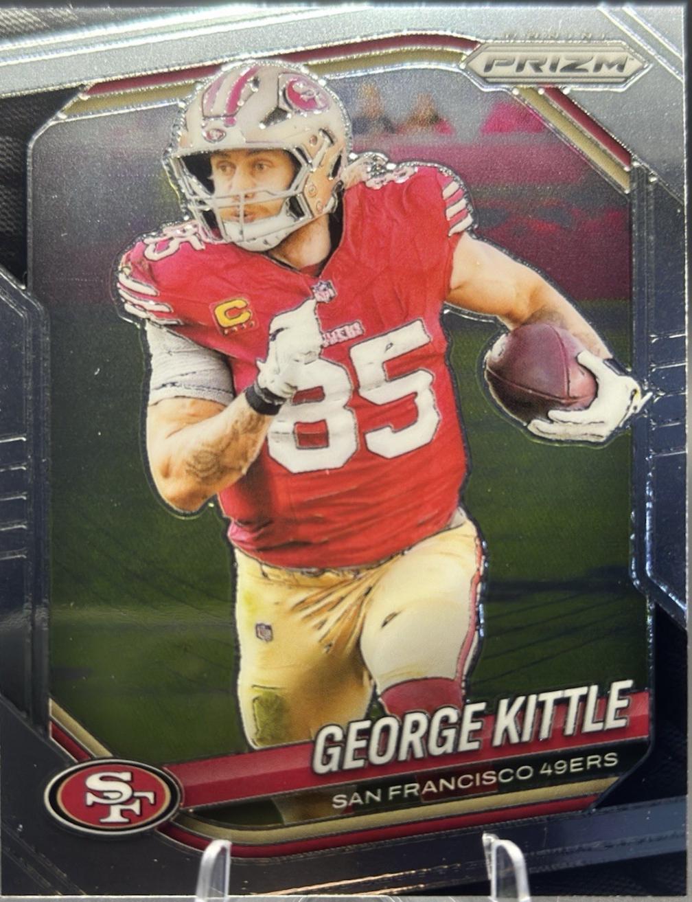 2025 Panini Prizm George Kittle [Silver] #94 card