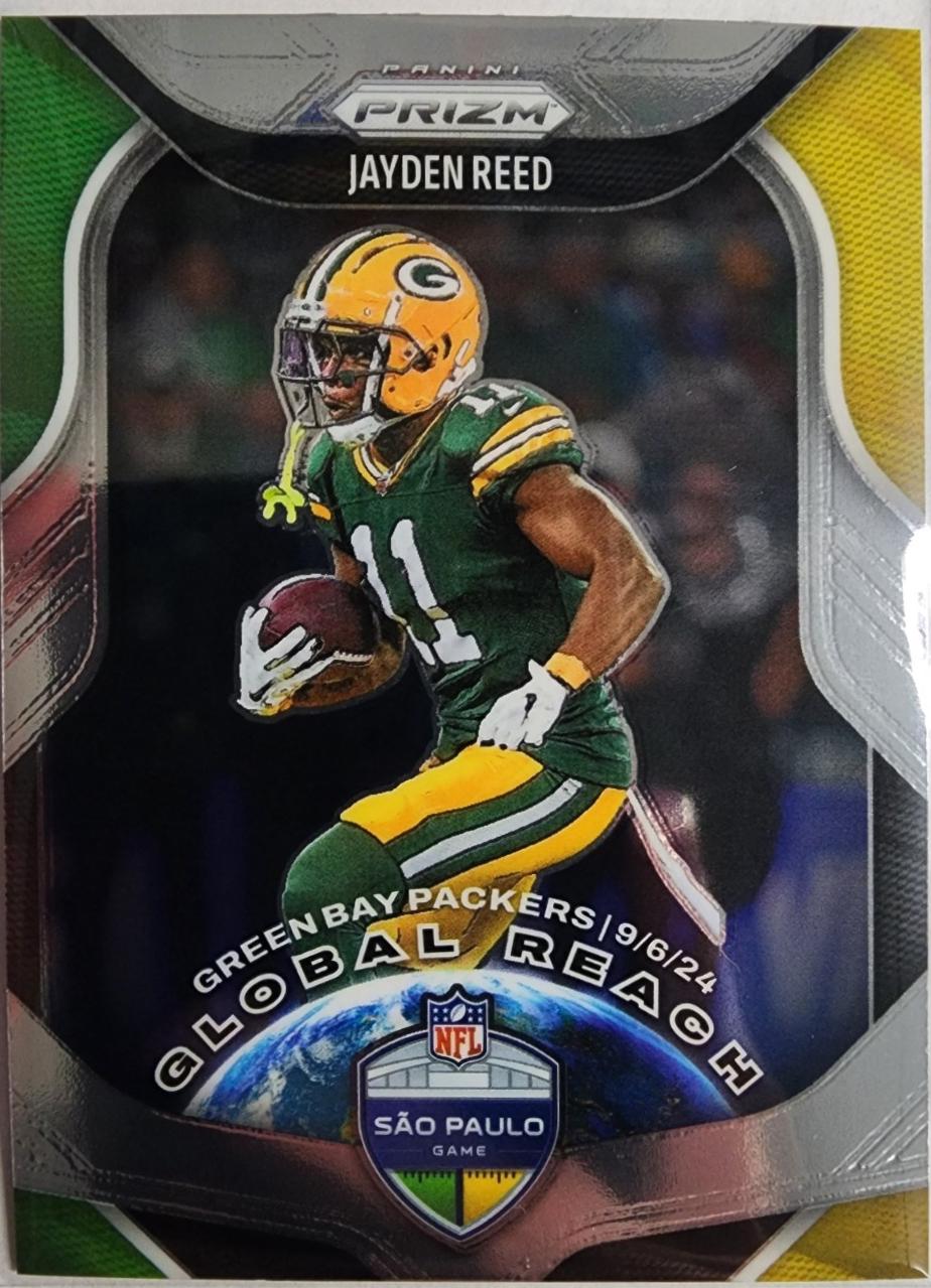 2025 Panini Prizm Global Reach Jayden Reed #2 card