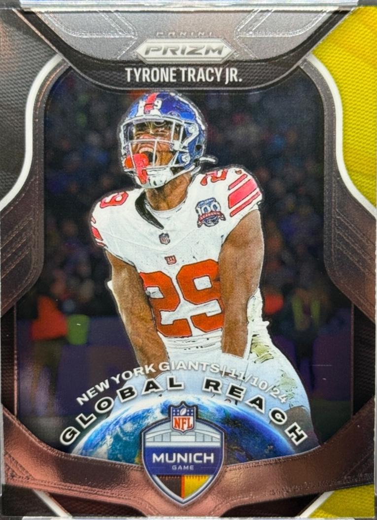 2025 Panini Prizm Global Reach Tyrone Tracy Jr. #10 card