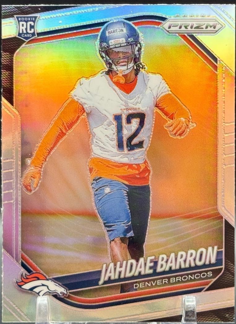 2025 Panini Prizm Jahdae Barron [Silver] #350 card