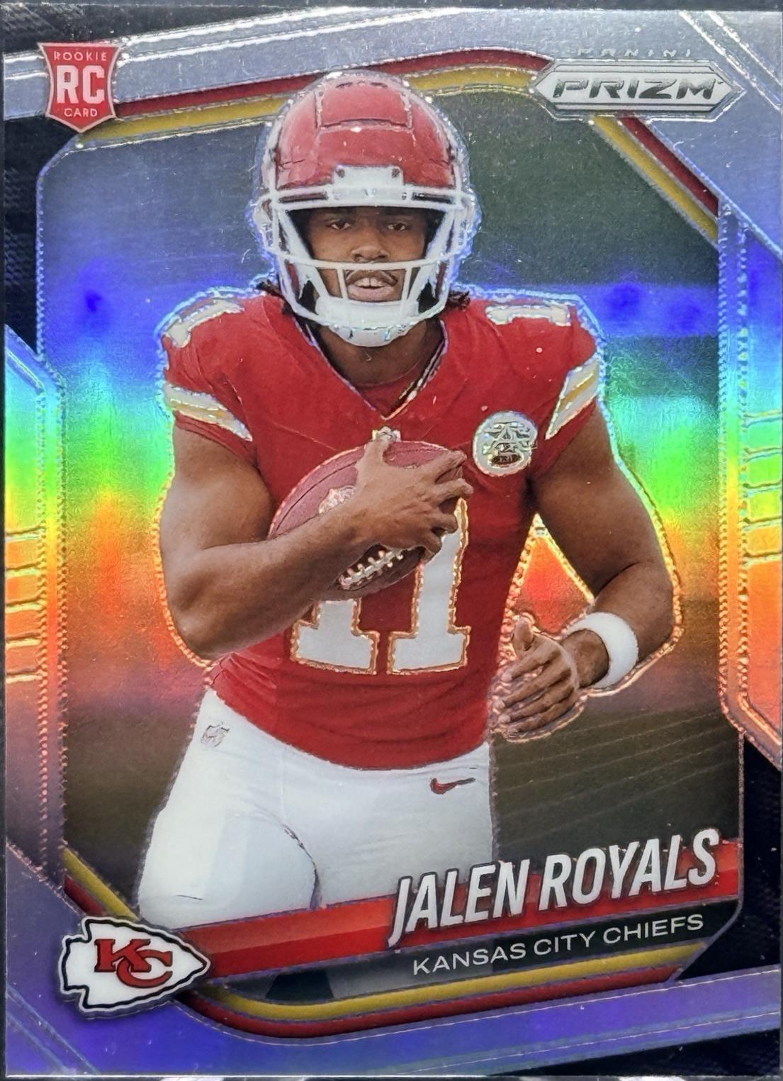 2025 Panini Prizm Jalen Royals [Silver] #341 card