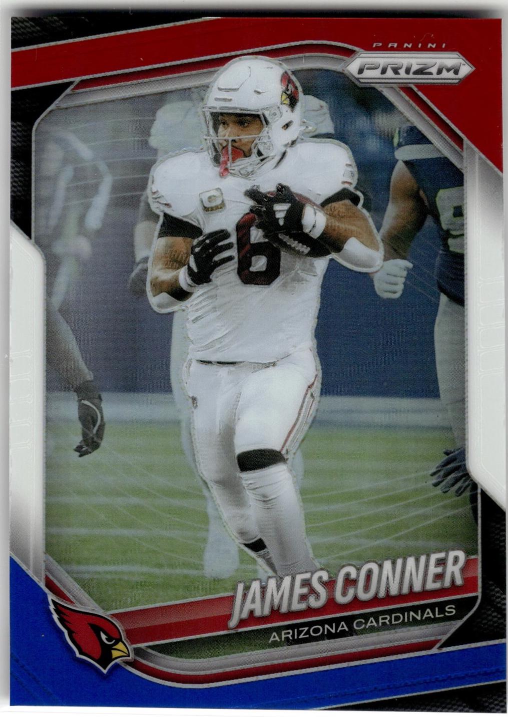 2025 Panini Prizm James Conner [Red White Blue] #171 card