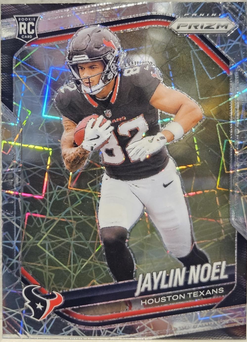 2025 Panini Prizm Jaylin Noel [Lazer] #386 card