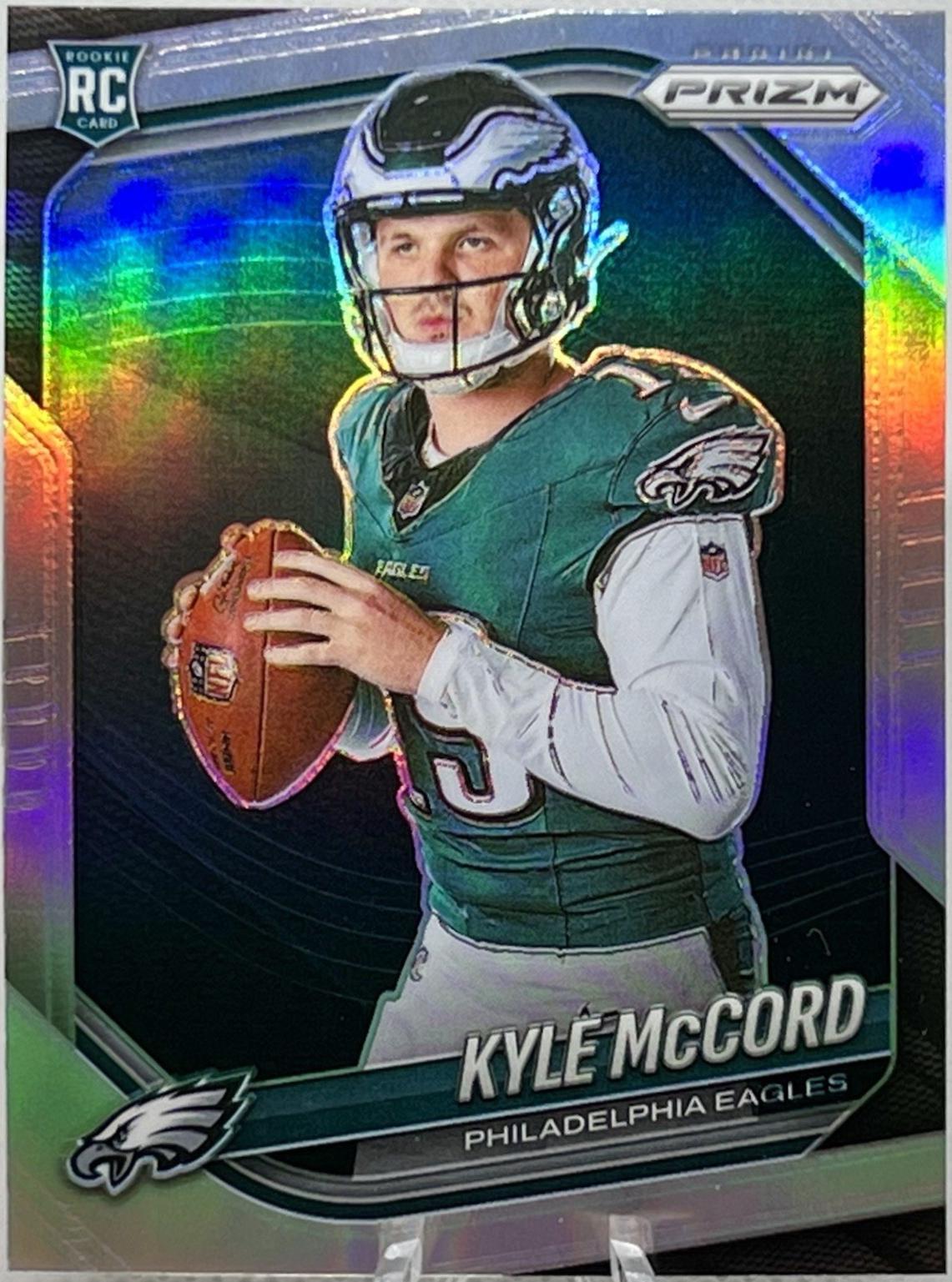 2025 Panini Prizm Kyle McCord [Rookie Variation Silver] #434 card
