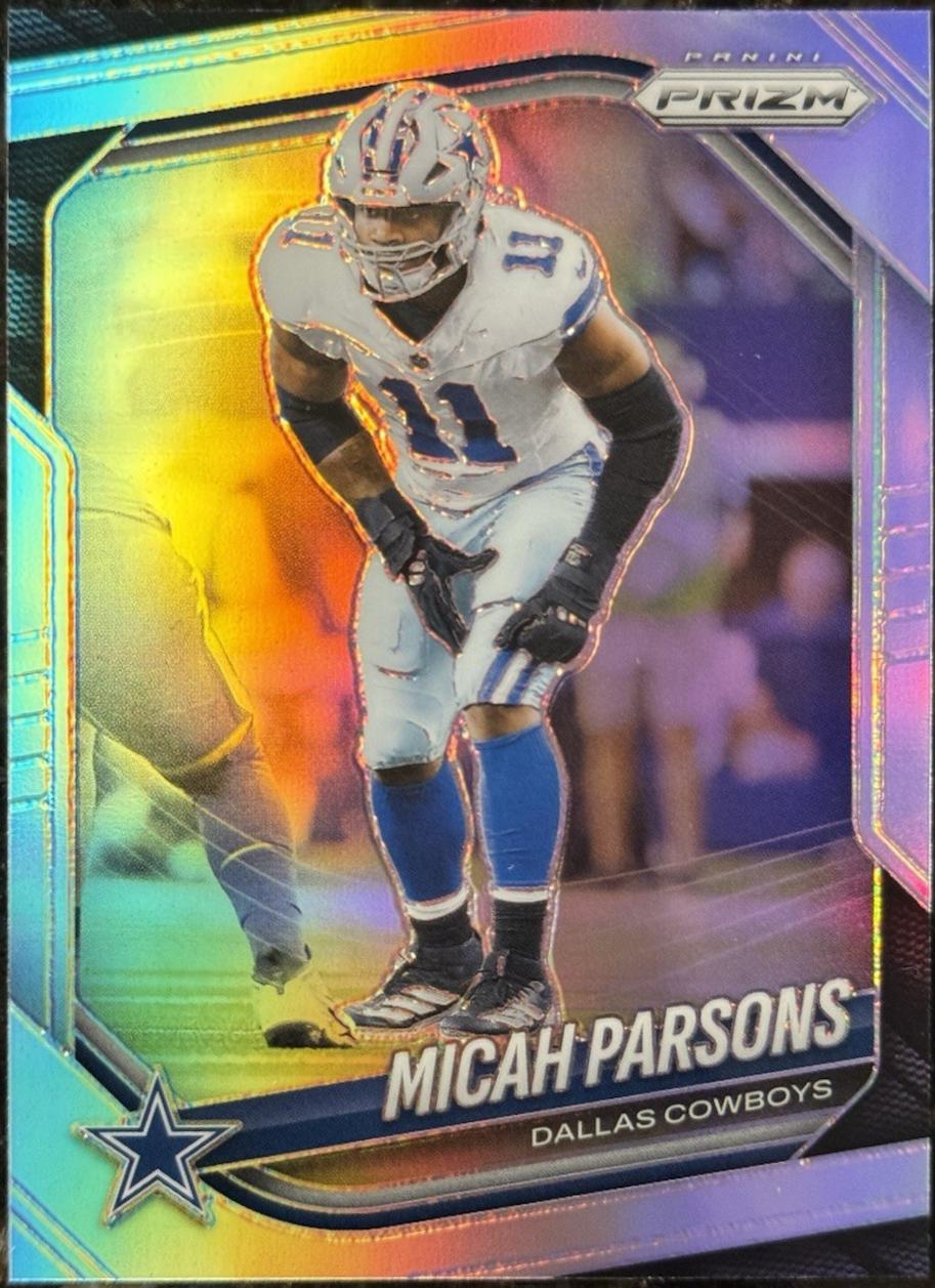 2025 Panini Prizm Micah Parsons [Silver] #98 card
