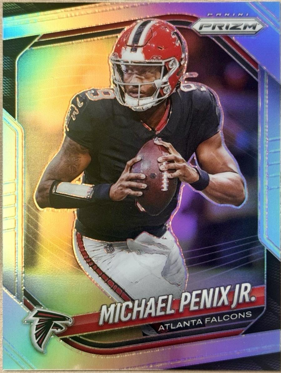 2025 Panini Prizm Michael Penix Jr. [Silver] #56 card