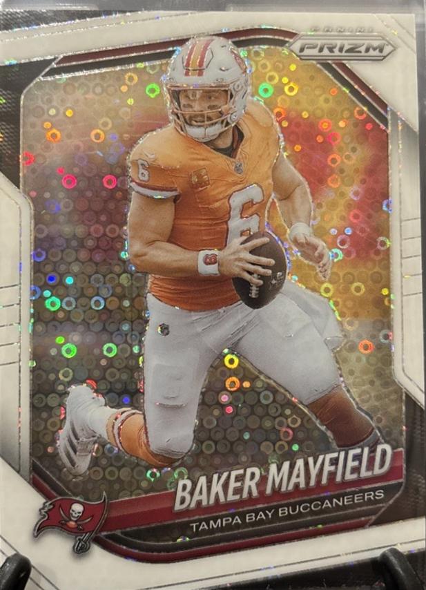 2025 Panini Prizm No Huddle Baker Mayfield [White] #283 card