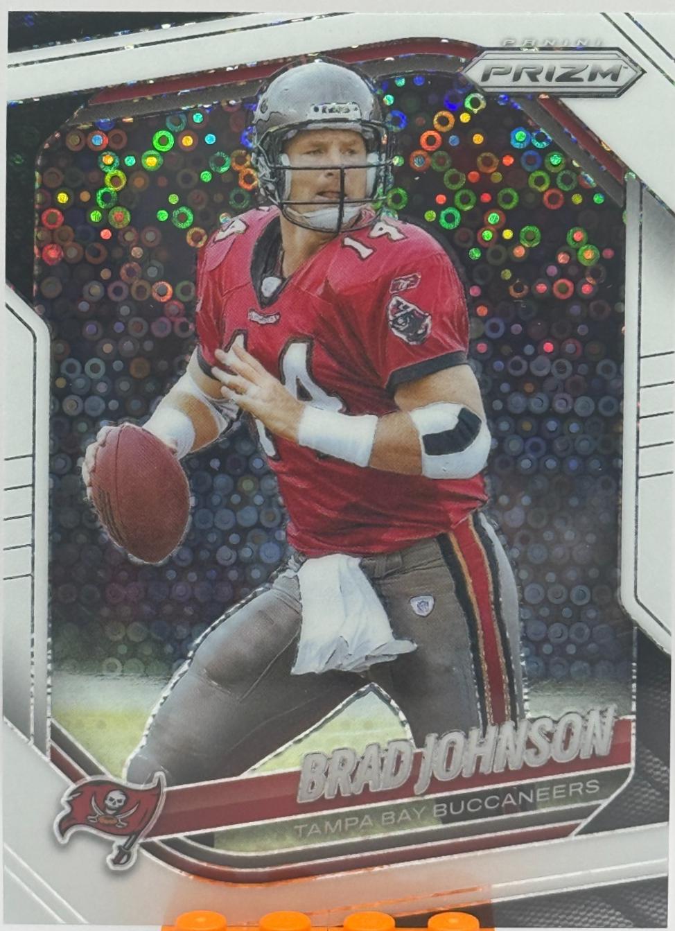 2025 Panini Prizm No Huddle Brad Johnson [White] #213 card