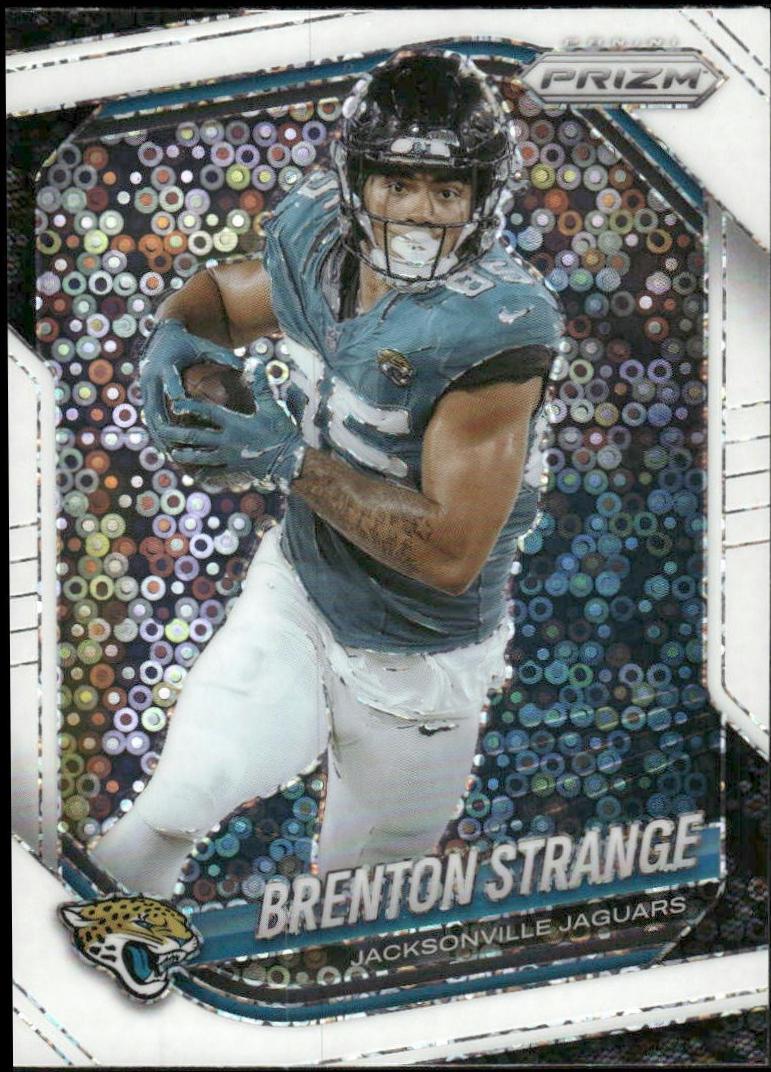 2025 Panini Prizm No Huddle Brenton Strange [White] #136 card