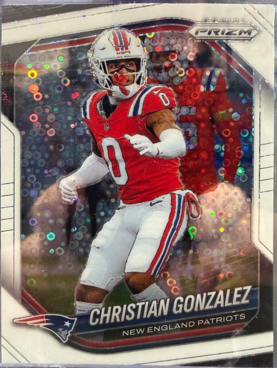 2025 Panini Prizm No Huddle Christian Gonzalez [White] #176 card