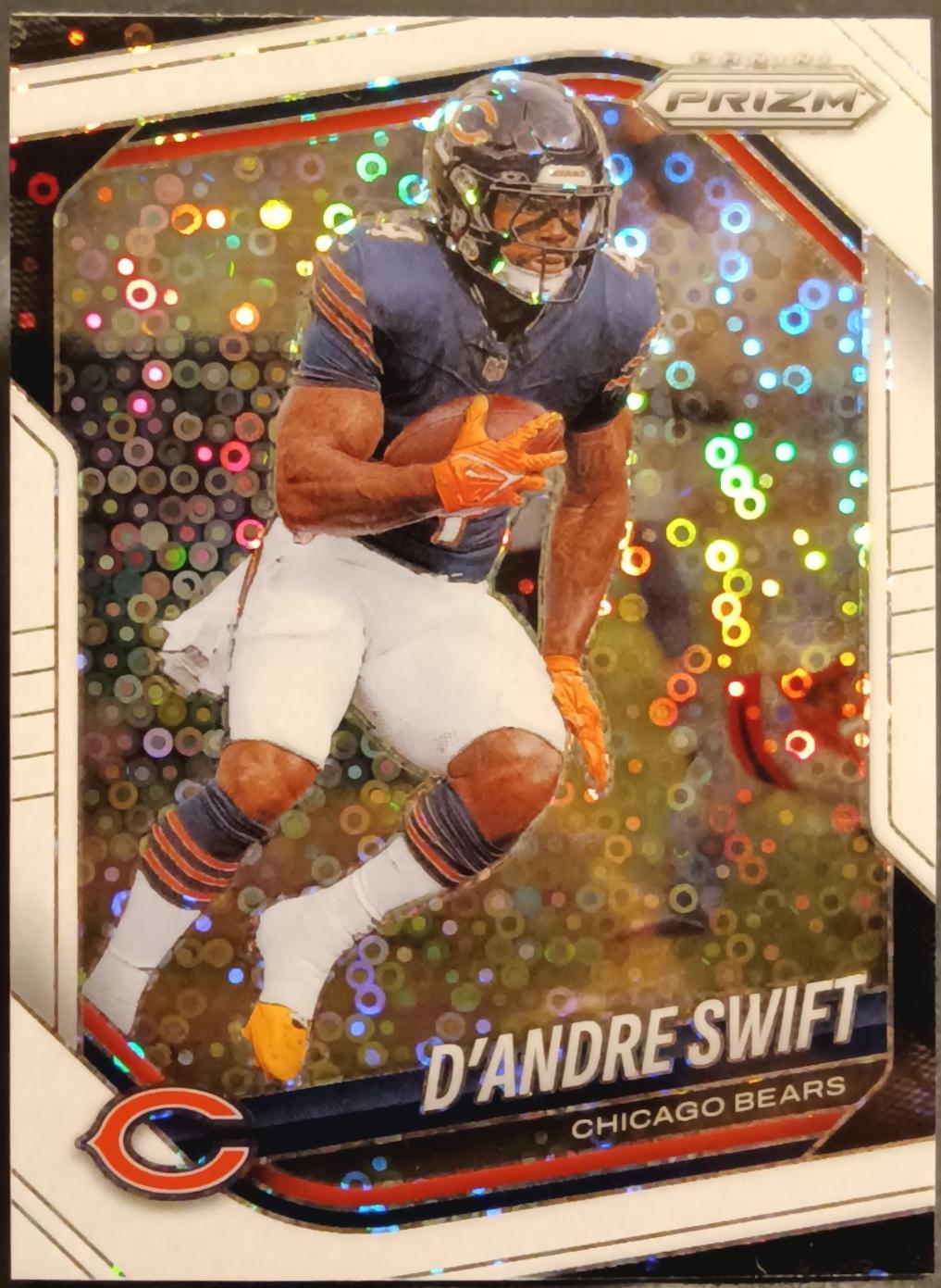2025 Panini Prizm No Huddle D'Andre Swift [White] #236 card