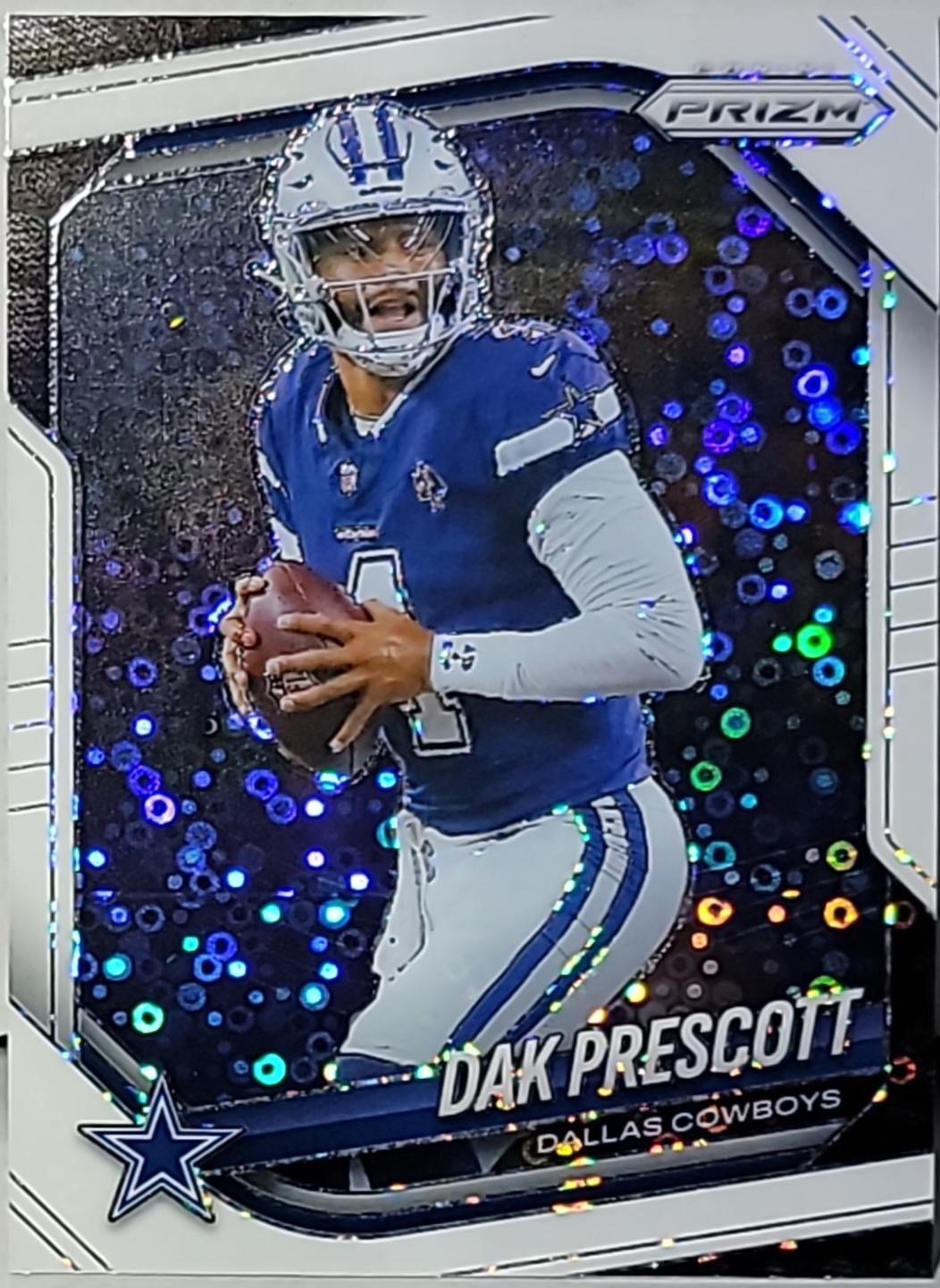 2025 Panini Prizm No Huddle Dak Prescott [White] #57 card