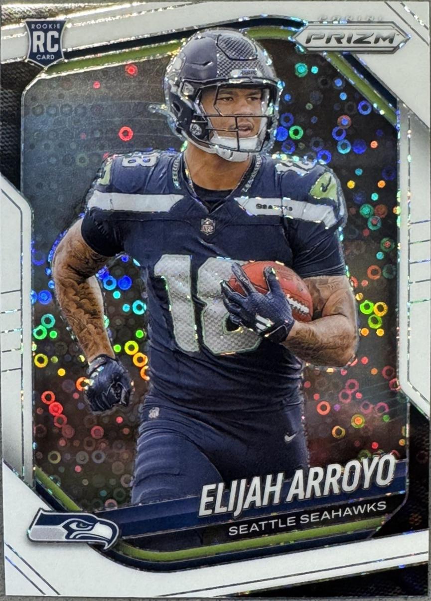 2025 Panini Prizm No Huddle Elijah Arroyo [White] #309 card