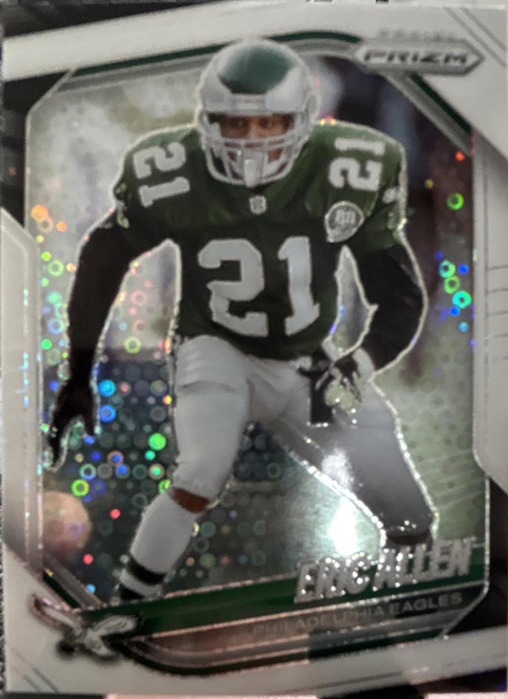 2025 Panini Prizm No Huddle Eric Allen [White] #17 card