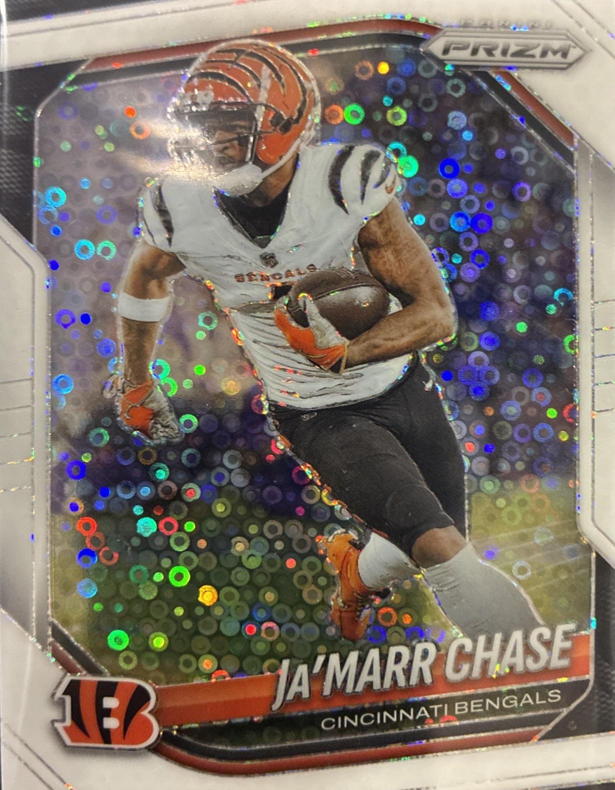 2025 Panini Prizm No Huddle Ja'Marr Chase #208 card