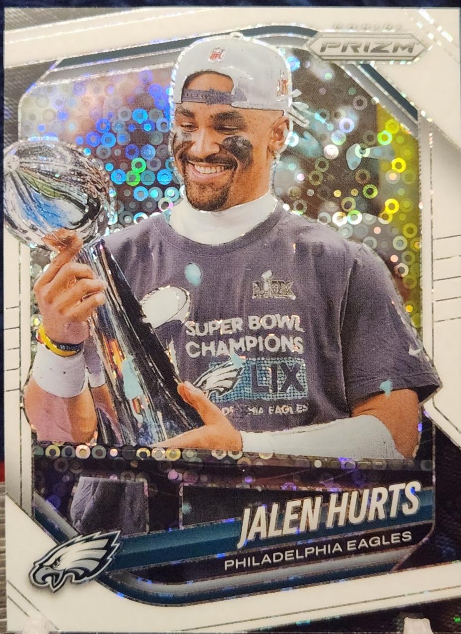 2025 Panini Prizm No Huddle Jalen Hurts #228 card