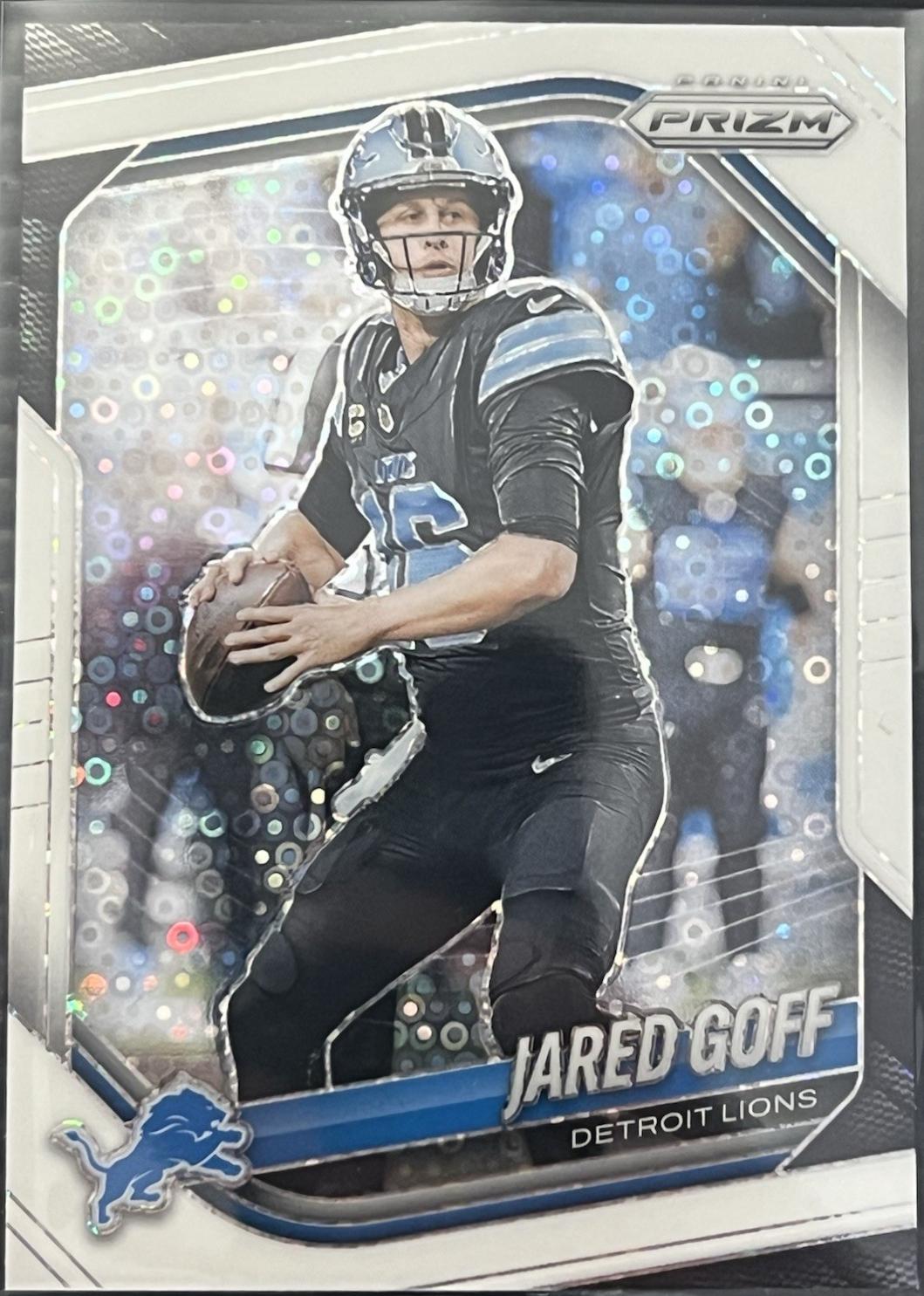 2025 Panini Prizm No Huddle Jared Goff [White] #10 card