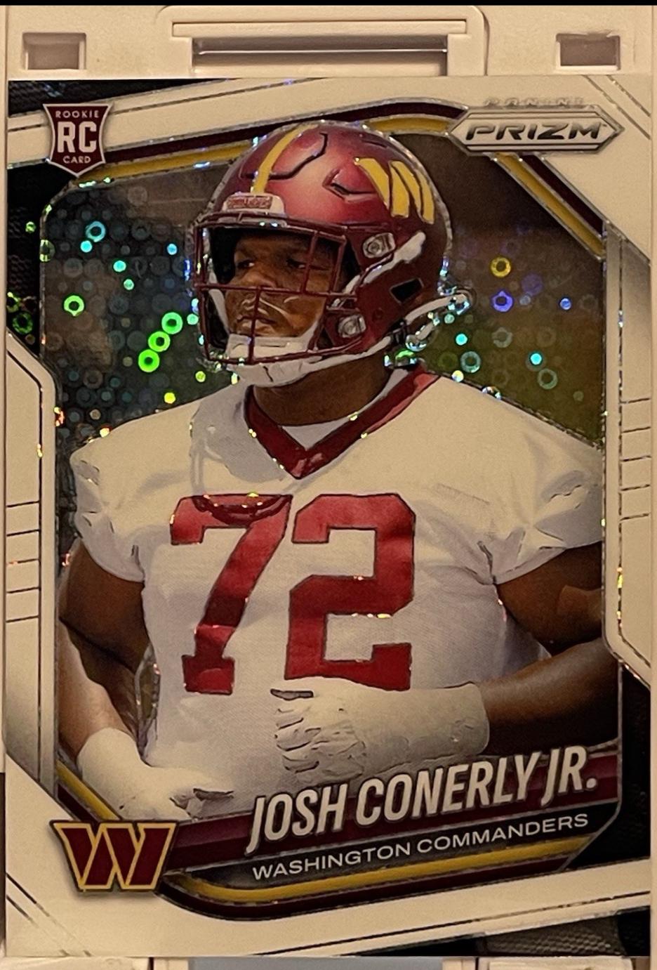 2025 Panini Prizm No Huddle Josh Conerly Jr. [White] #382 card