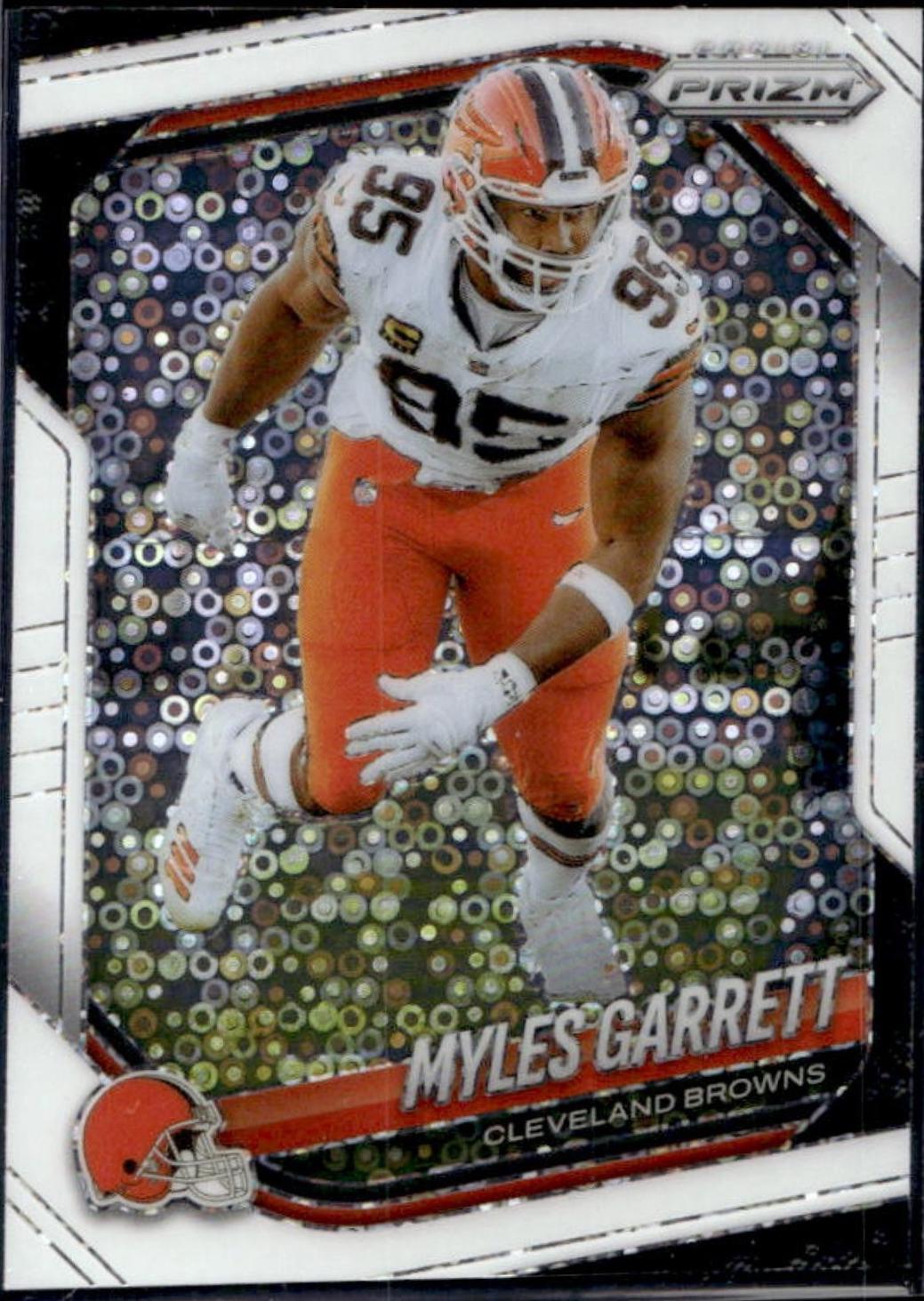 2025 Panini Prizm No Huddle Myles Garrett [White] #73 card