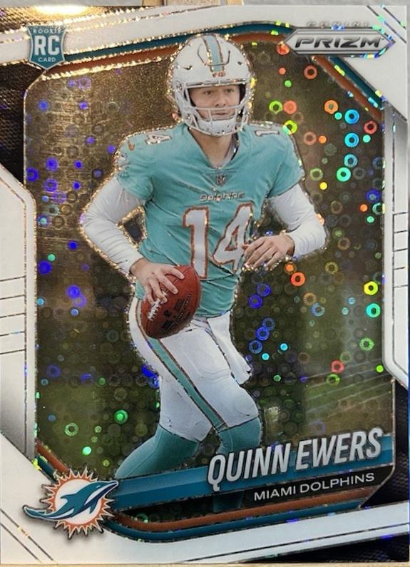 2025 Panini Prizm No Huddle Quinn Ewers #307 card