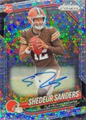 2025 Panini Prizm No Huddle Shedeur Sanders [Autograph] #302 card