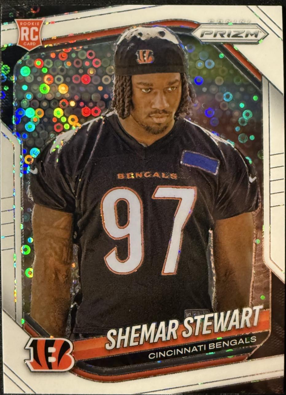 2025 Panini Prizm No Huddle Shemar Stewart [White] #344 card