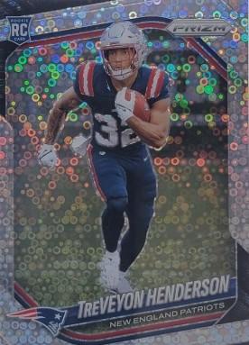 2025 Panini Prizm No Huddle TreVeyon Henderson #343 card