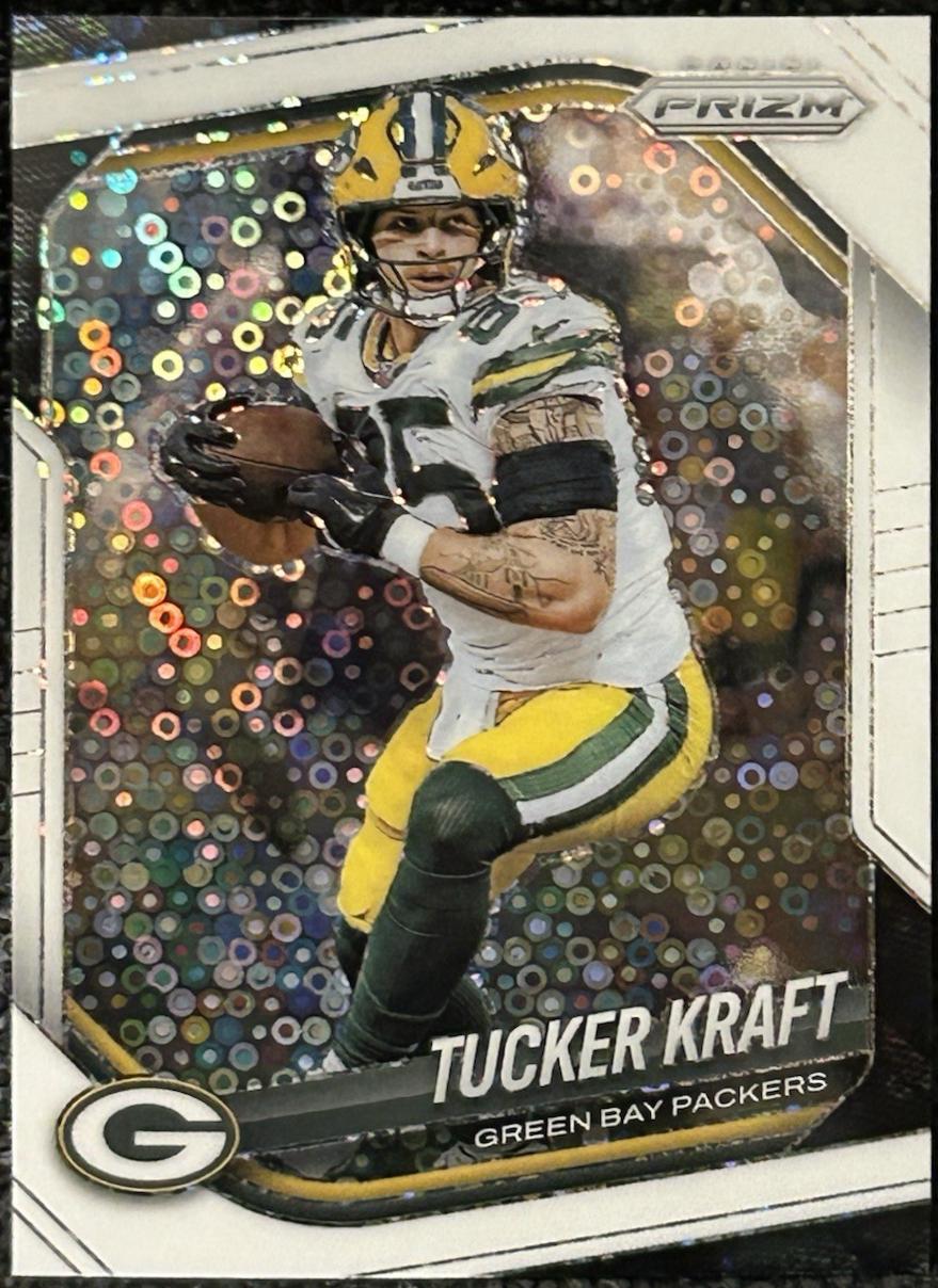 2025 Panini Prizm No Huddle Tucker Kraft [White] #127 card