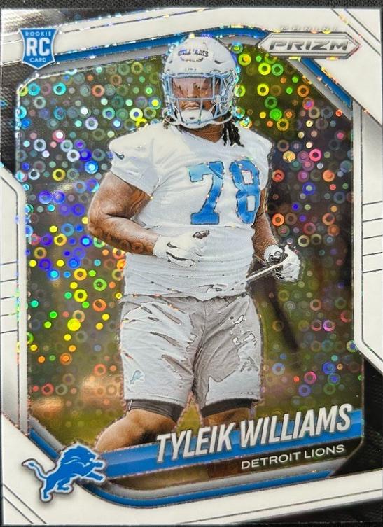 2025 Panini Prizm No Huddle Tyleik Williams [White] #328 card