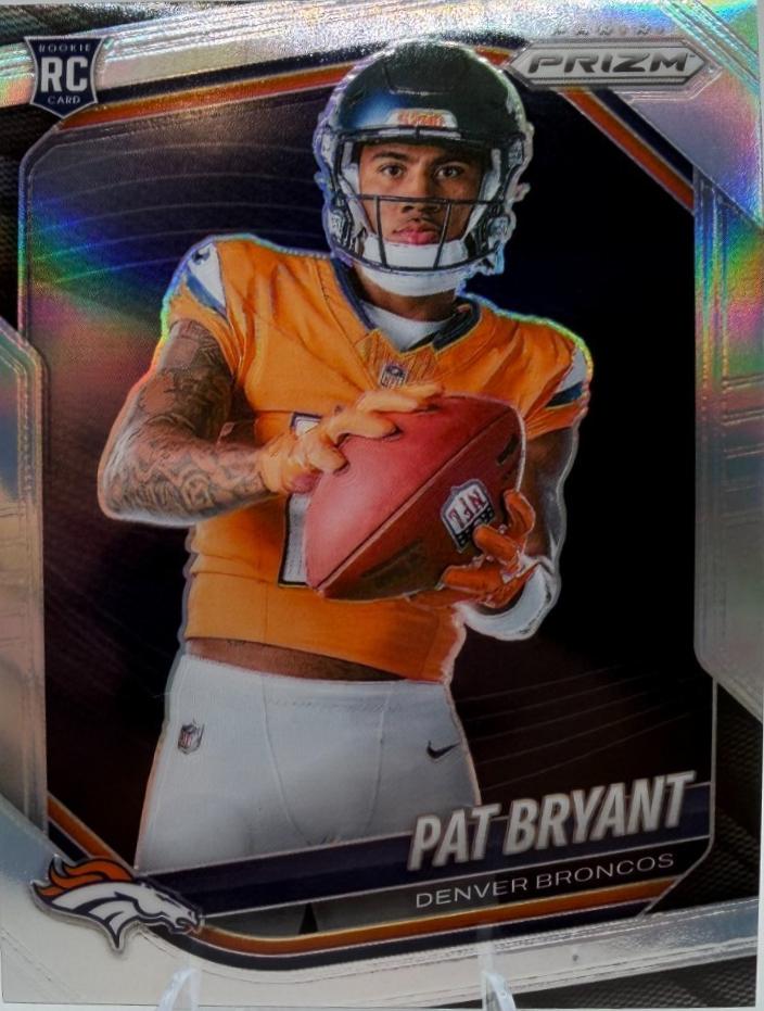 2025 Panini Prizm Pat Bryant [Rookie Variation Silver] #409 card