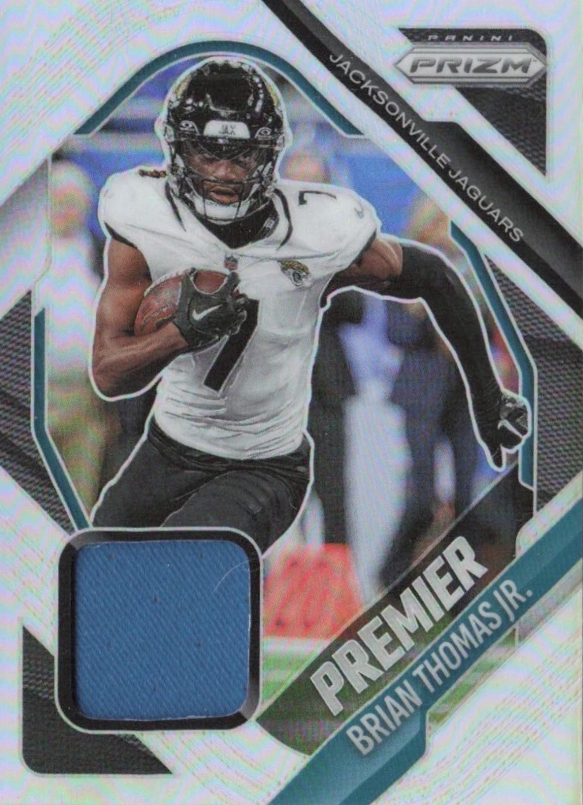 2025 Panini Prizm Premier Jersey Brian Thomas Jr. #PJY-BTJ card