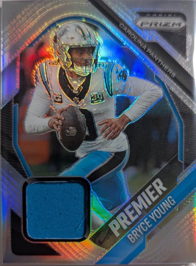 2025 Panini Prizm Premier Jersey Bryce Young #PJY-BYG card