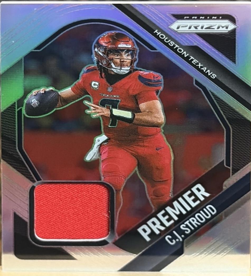 2025 Panini Prizm Premier Jersey C.J. Stroud #PJY-CJS card