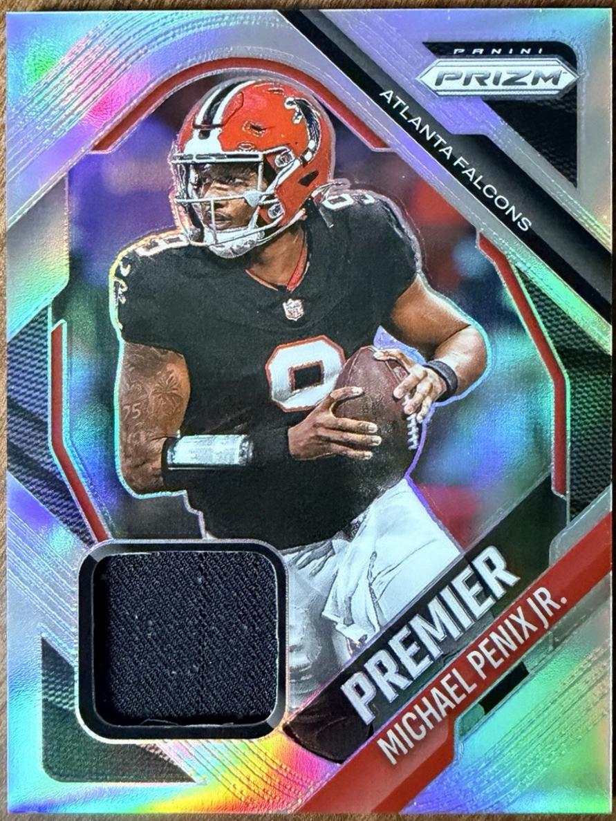 2025 Panini Prizm Premier Jersey Michael Penix Jr. #PJY-MPX card