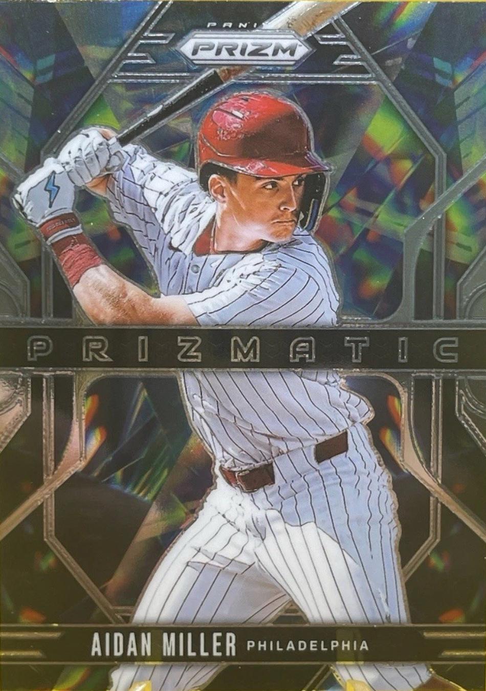 2025 Panini Prizm Prizmatic Aidan Miller #9 card