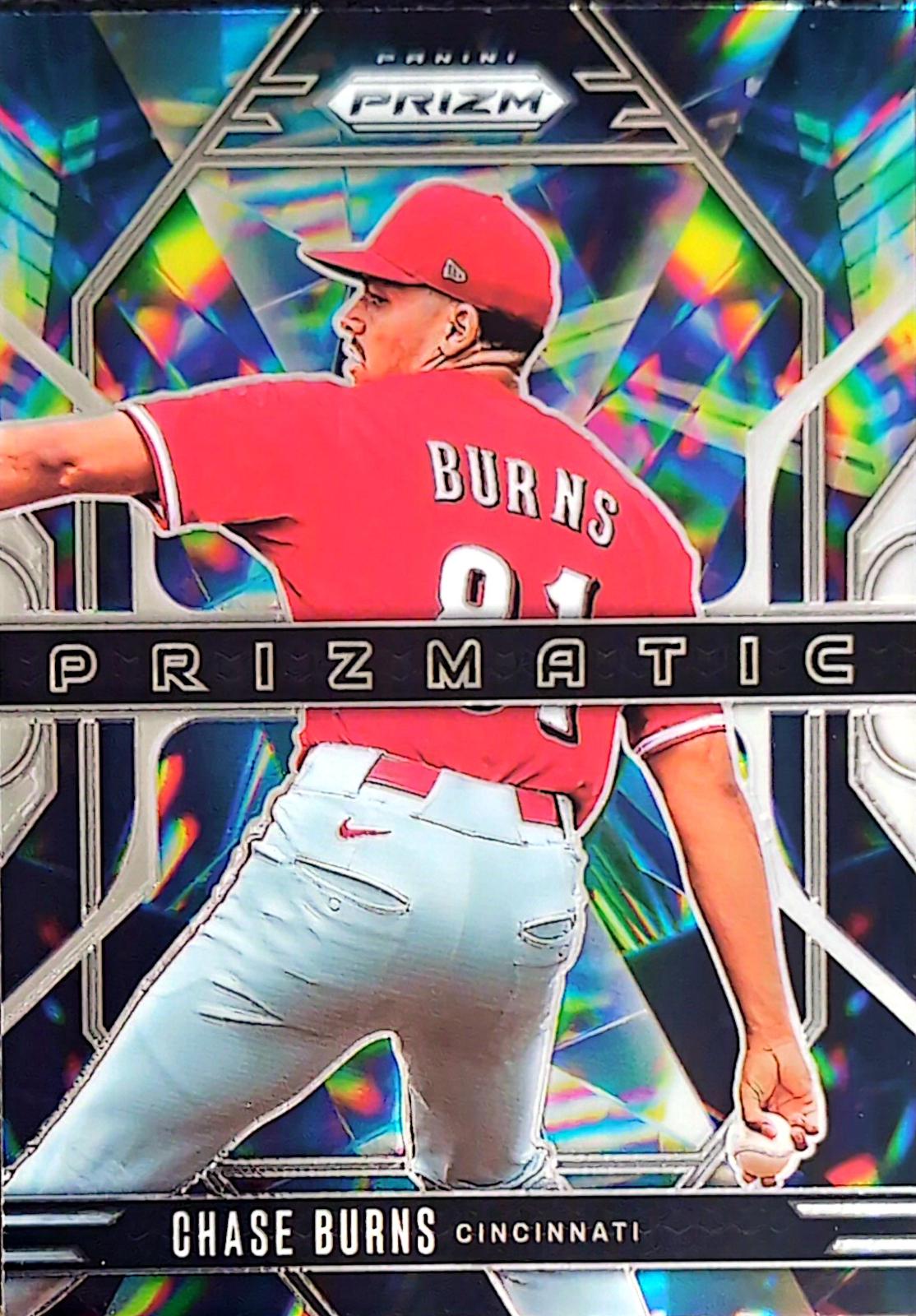 2025 Panini Prizm Prizmatic Chase Burns #5 card