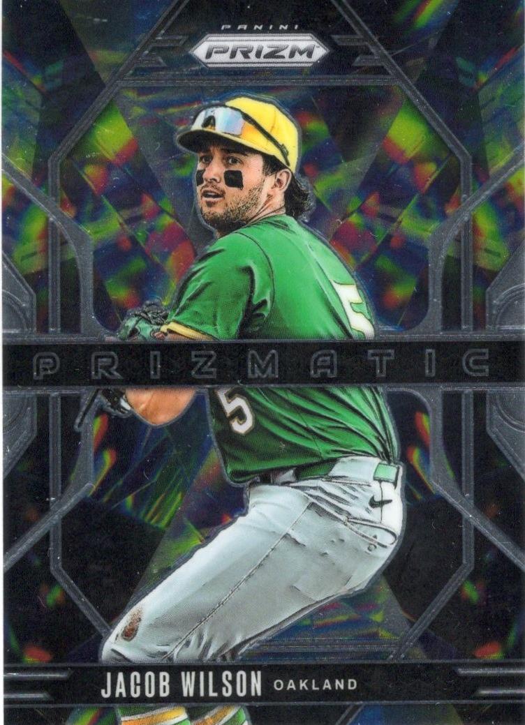 2025 Panini Prizm Prizmatic Jacob Wilson #17 card