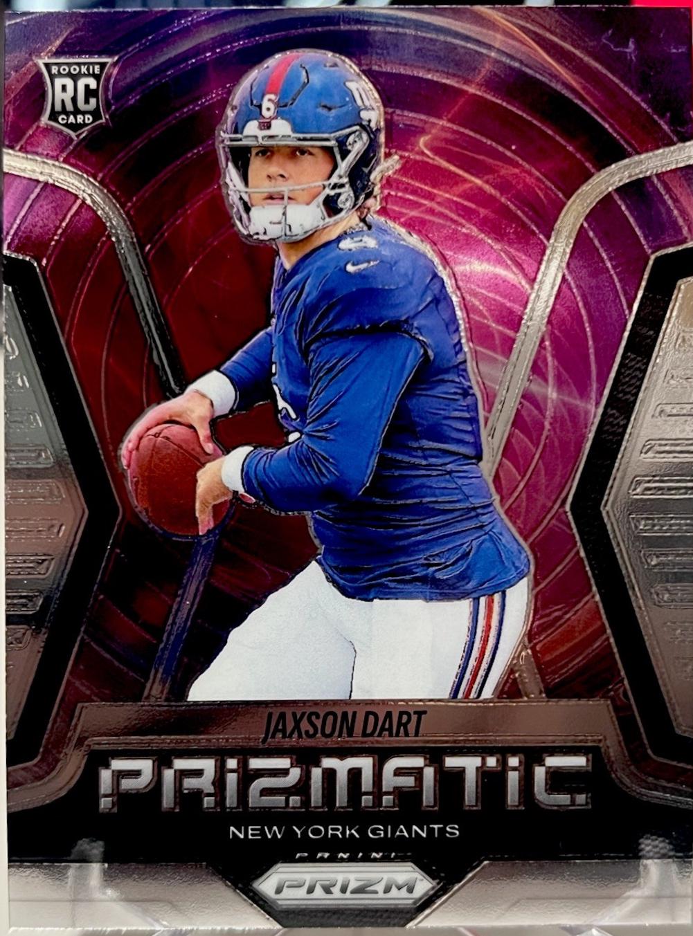 2025 Panini Prizm Prizmatic Jaxson Dart #6 card