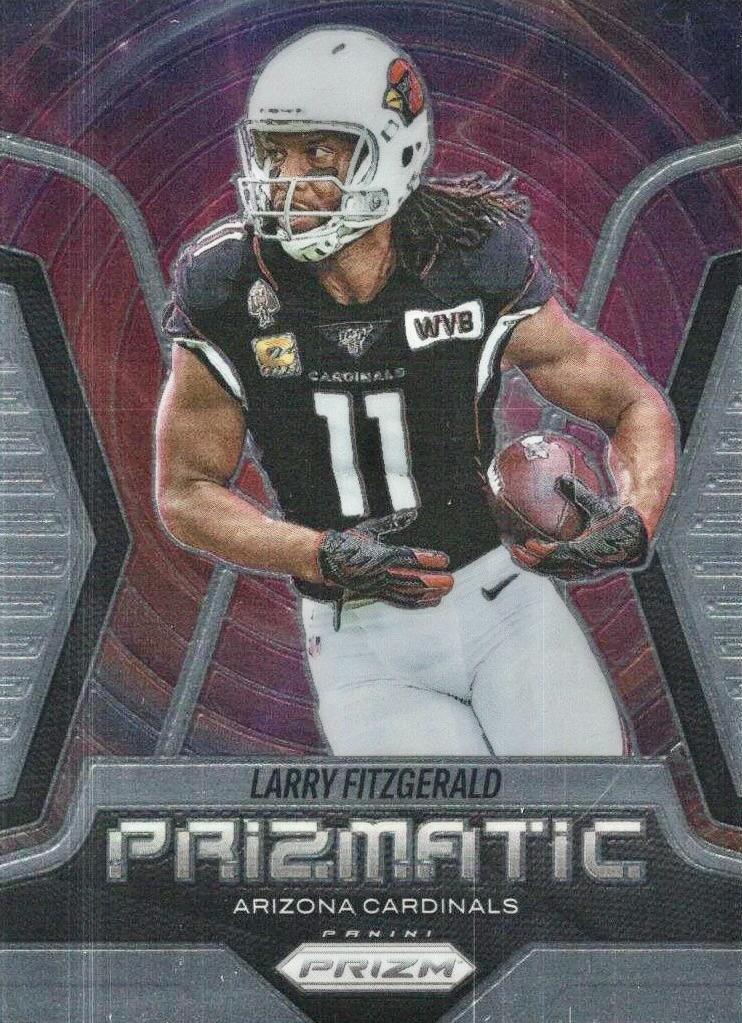 2025 Panini Prizm Prizmatic Larry Fitzgerald #14 card
