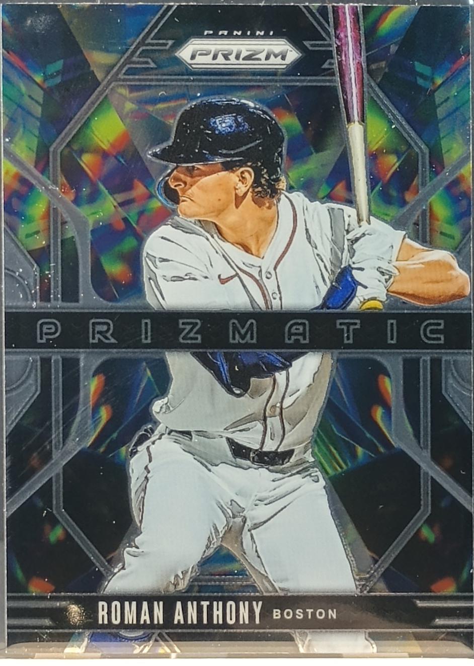 2025 Panini Prizm Prizmatic Roman Anthony #24 card
