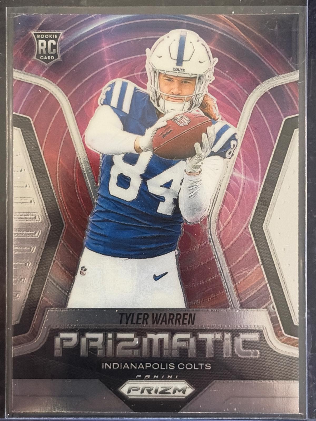 2025 Panini Prizm Prizmatic Tyler Warren #15 card