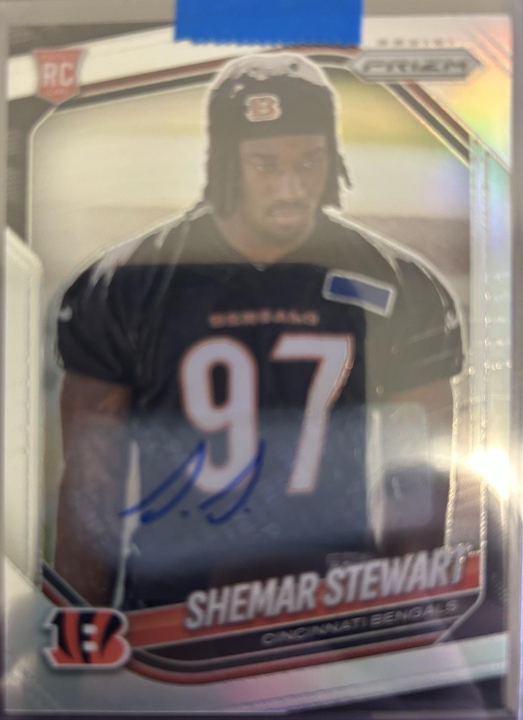 2025 Panini Prizm Shemar Stewart [Autograph Silver] #344 card