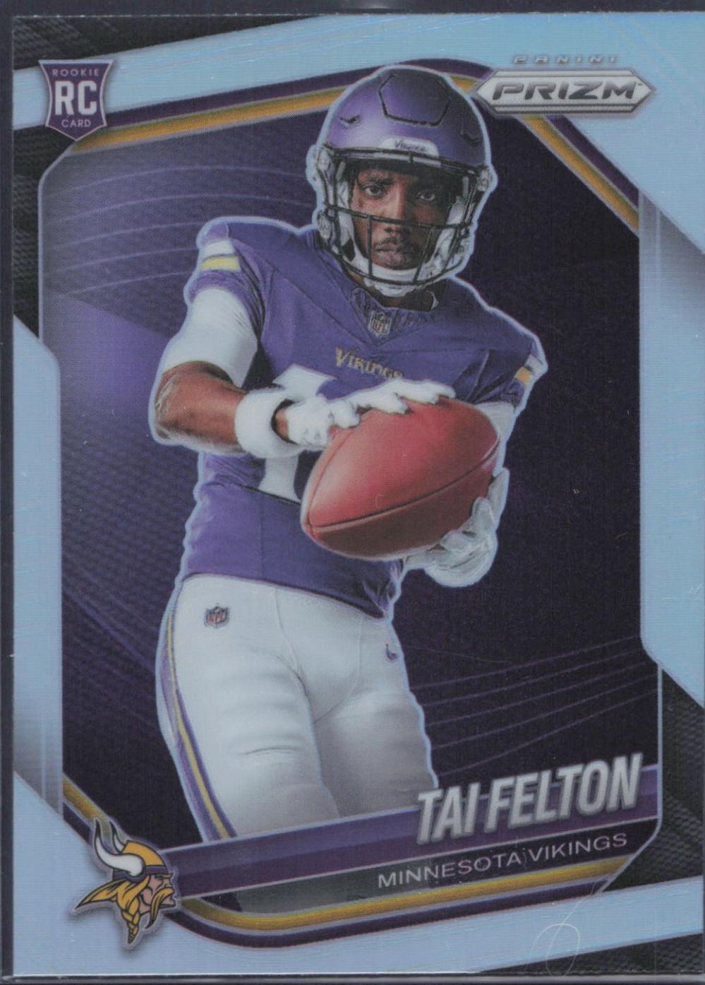 2025 Panini Prizm Tai Felton [Rookie Variation Silver] #426 card