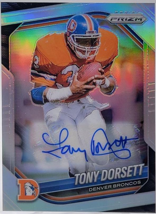 2025 Panini Prizm Tony Dorsett [Silver Autograph] #260 card